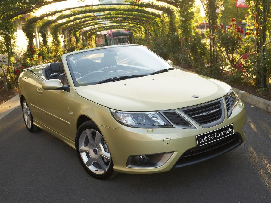  Saab 9-3 Aero Convertible 2008 года  (UK) (фото 16 из 19)